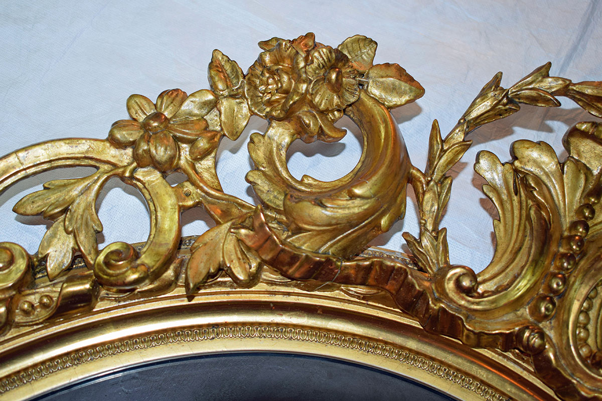 Brüche- und Verluste an Zierrahmen (u.a. Skulpturen) Brüche- und Verluste an Zierrahmen (u.a. Skulpturen)